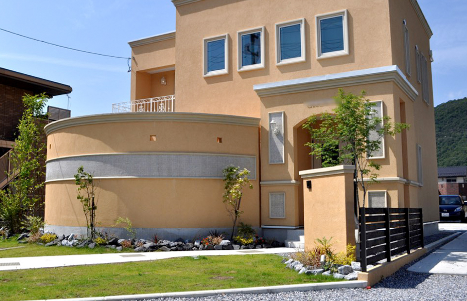 自由デザインの塀