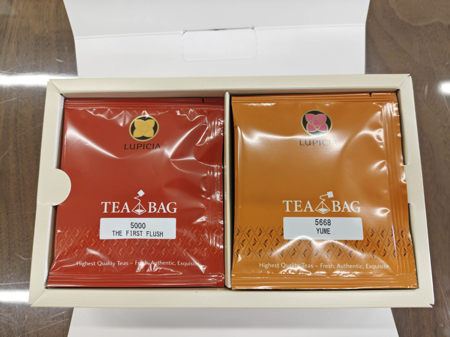 LUPICIA 紅茶2パック入りギフト